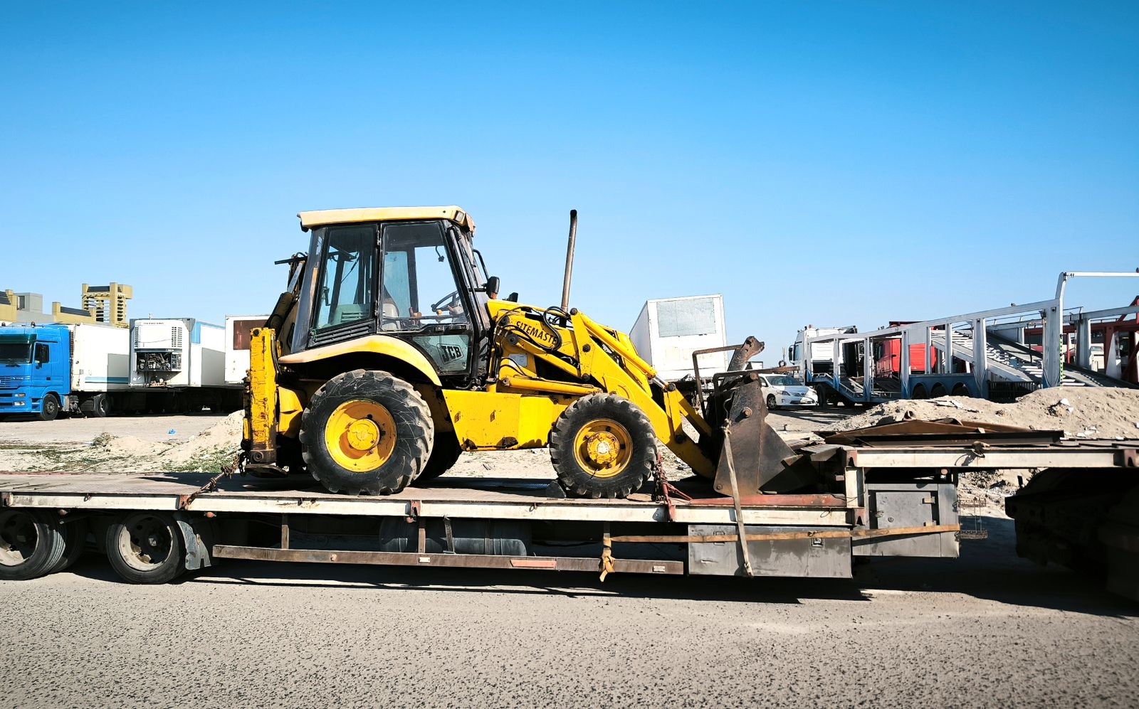 Demontage einer Maschine für den Transport bei PRIMA4U